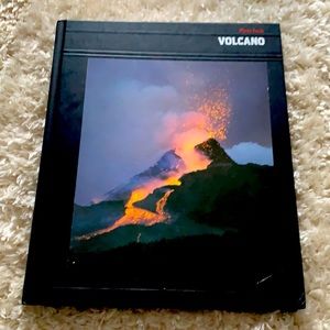 Planet earth volcano hardcover